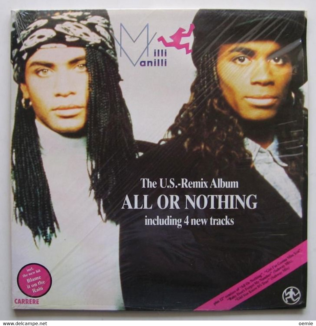 MILLI  VANILLI  ° THE US REMIX  ALL OR NOTHING   / INCLUDING 4 NEW TRACKS - Soul - R&B