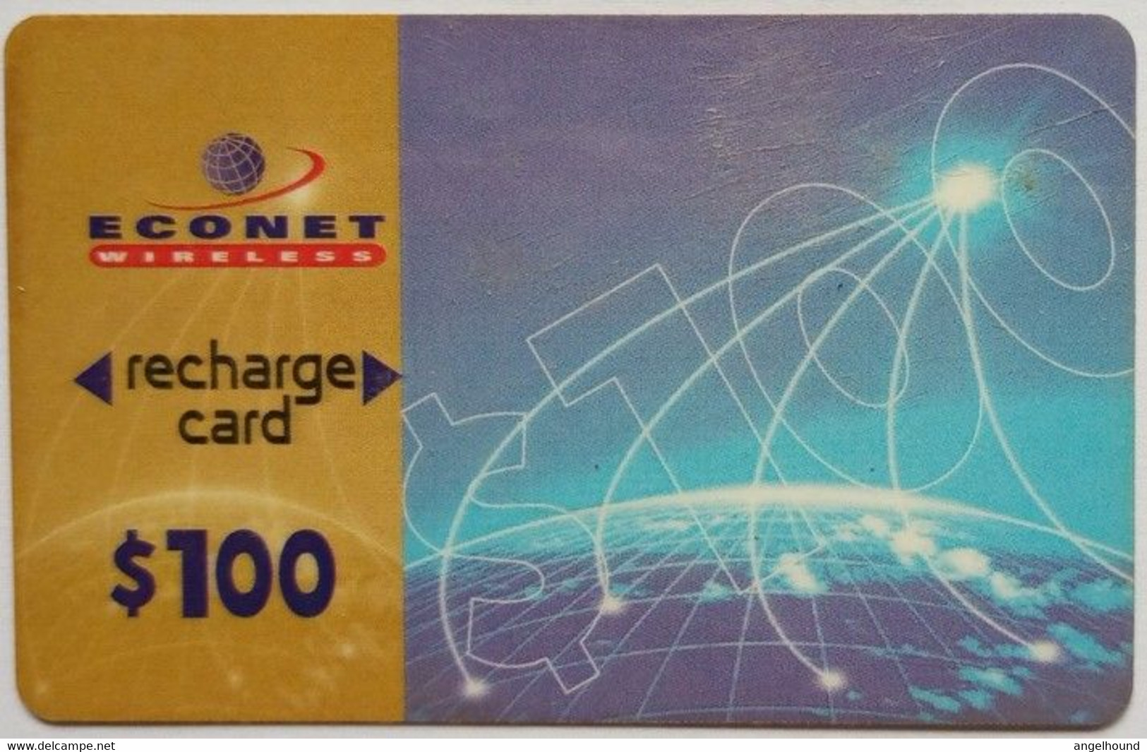 Zimbabwe $100 Econet Recharge Card - Zimbabwe