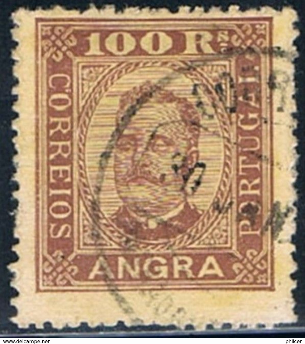 Angra, 1892/3, # 9 Dent. 13 1/2, Used - Angra