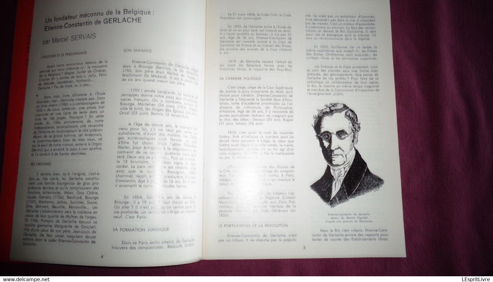 TERRE D' HERBEUMONT à ORCHIMONT N° 6 Régionalisme Semois De Gerlache Gillet Paliseul Cugnon Rochehaut Oizy Auberges - Belgique