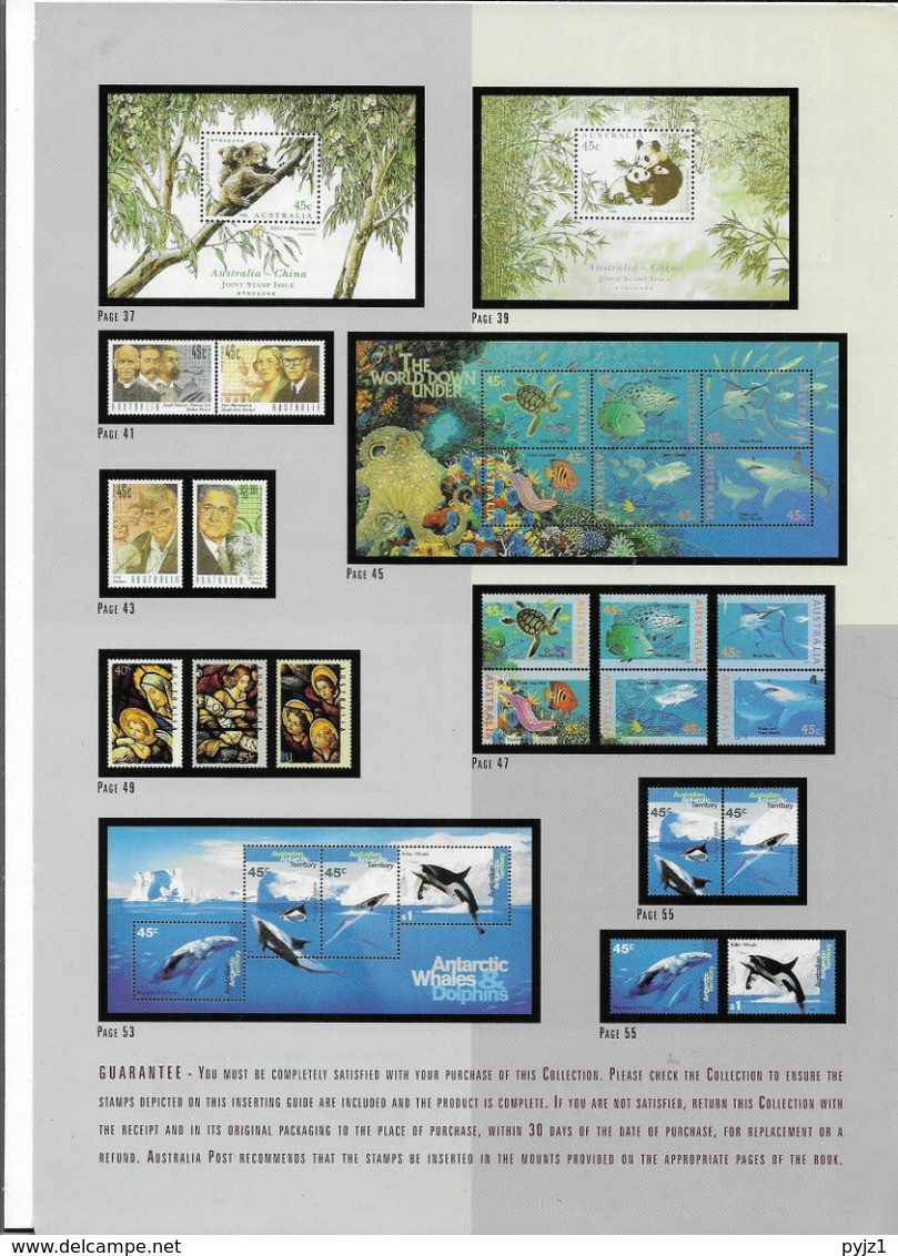 1995 MNH Australia, Year Collection According Year Book - Vollständige Jahrgänge