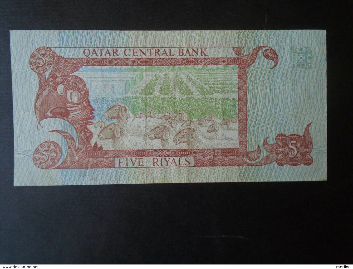 27 - QATAR P15b  -5 Riyal   1996   VF - Qatar