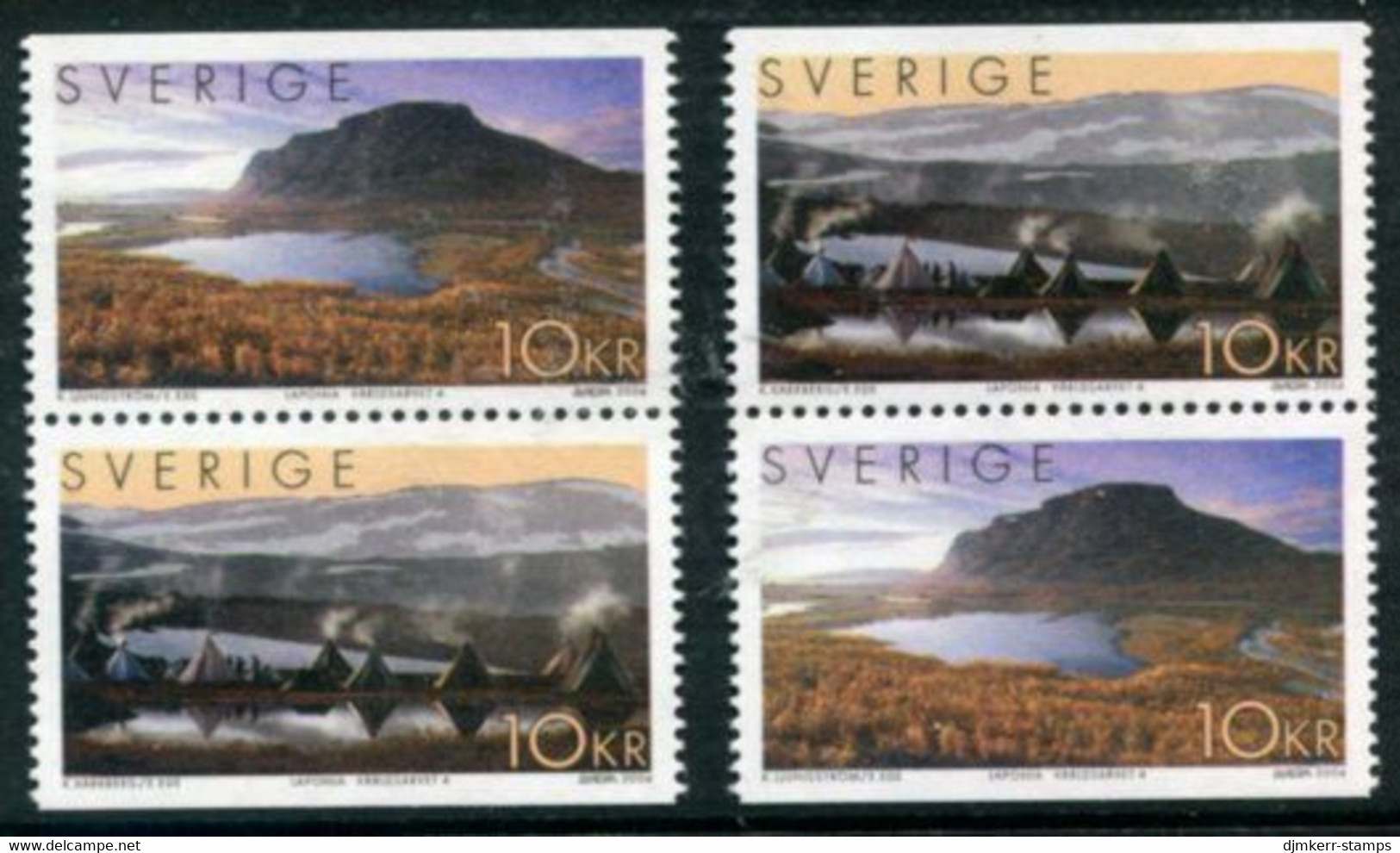 SWEDEN 2004 Europa: Holidays MNH / **.  Michel 2392-93 - Nuevos