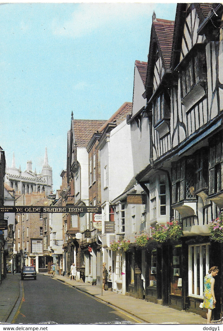 STONEGATE, YORK, YORKSHIRE, ENGLAND. UNUSED POSTCARD   Ts9 - York