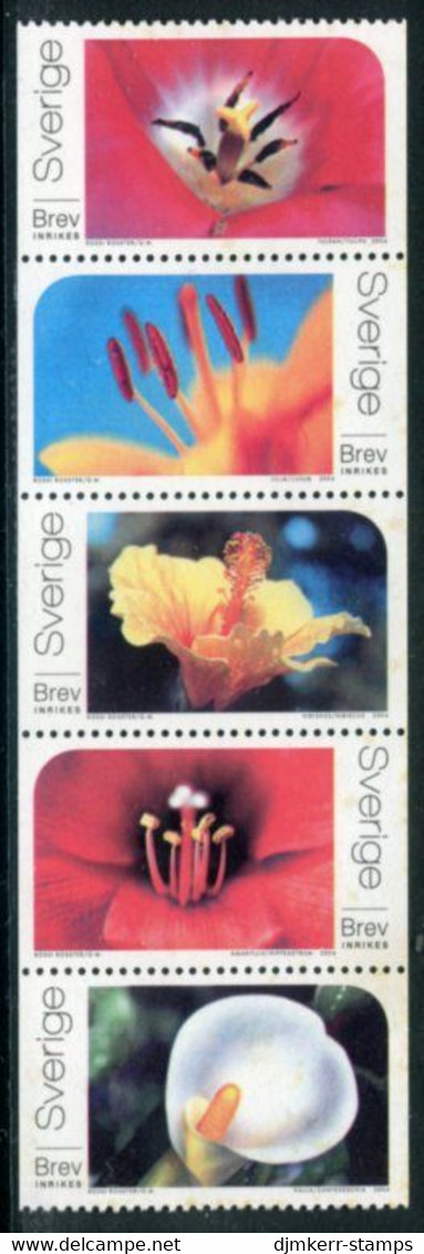 SWEDEN 2004 Greetings Stamps: Scented Flowers  MNH / **.  Michel 2387-90 - Ongebruikt