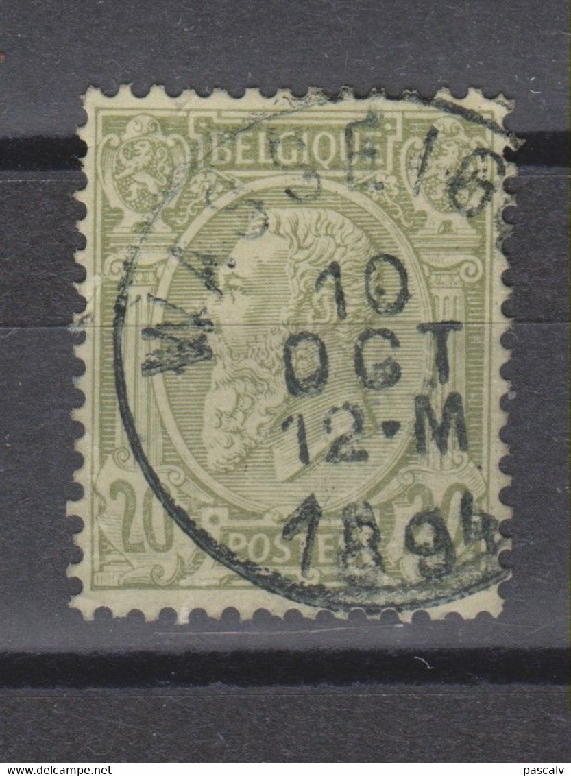 COB 47 Oblitération Centrale WASSEIGES - 1884-1891 Leopold II