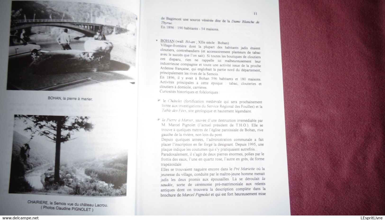 TERRE D' HERBEUMONT à ORCHIMONT N° 23 Régionalisme Semois Paliseul Moulin Gros Fays Guerre 40 45 Cloche Rochehaut Vresse - Belgique