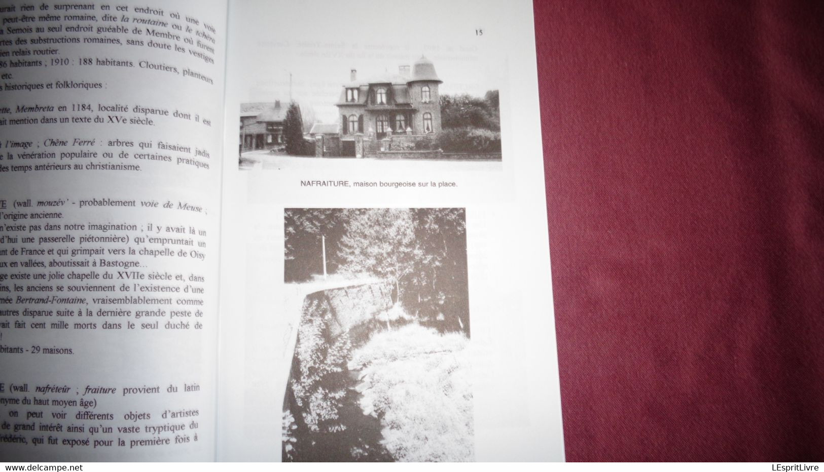 TERRE D' HERBEUMONT à ORCHIMONT N° 23 Régionalisme Semois Paliseul Moulin Gros Fays Guerre 40 45 Cloche Rochehaut Vresse - Belgique