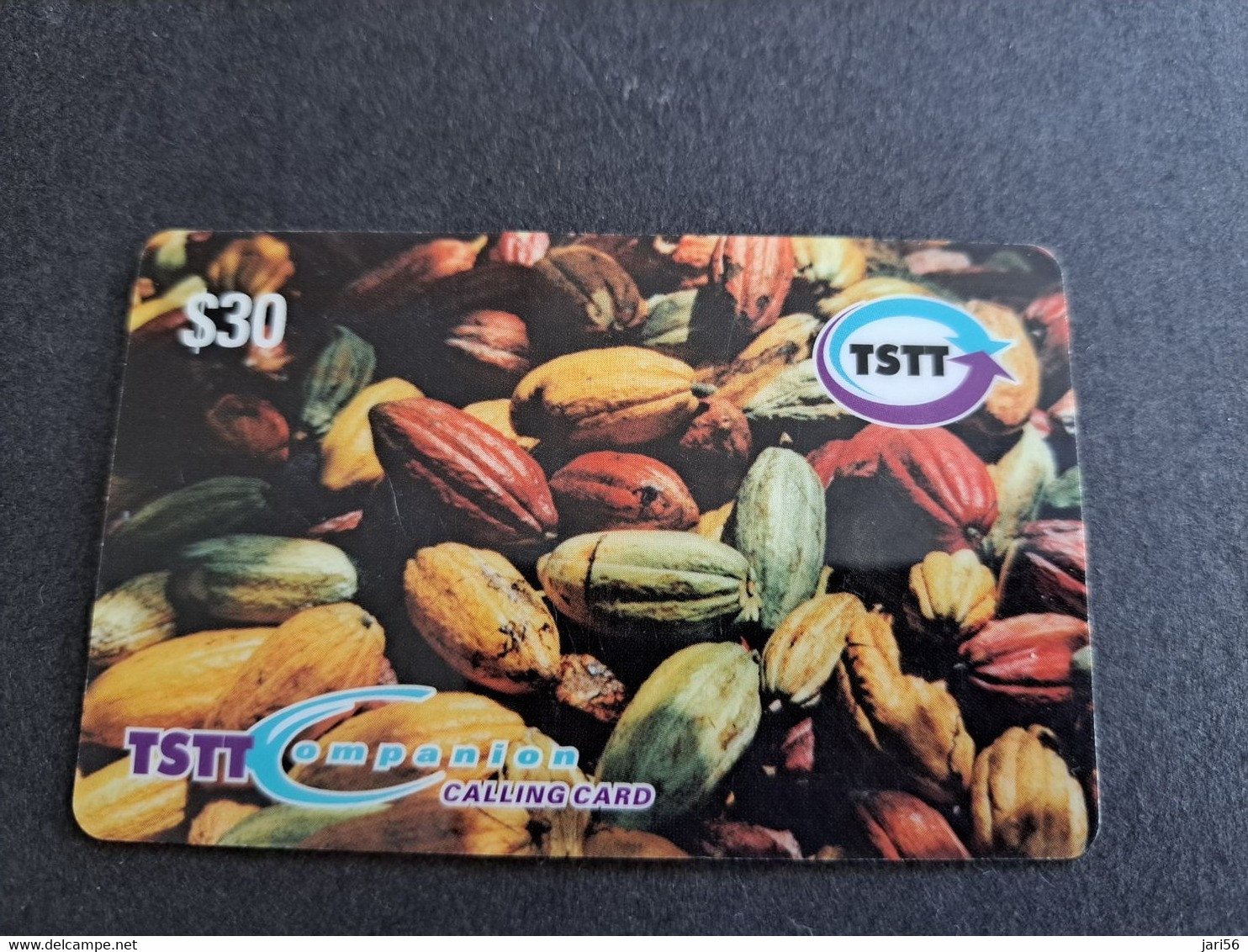 TRINIDAD & TOBAGO    $30,-  NO T&T-P 17   TSTT   COCOA PODS       ** 10061** - Trinidad & Tobago