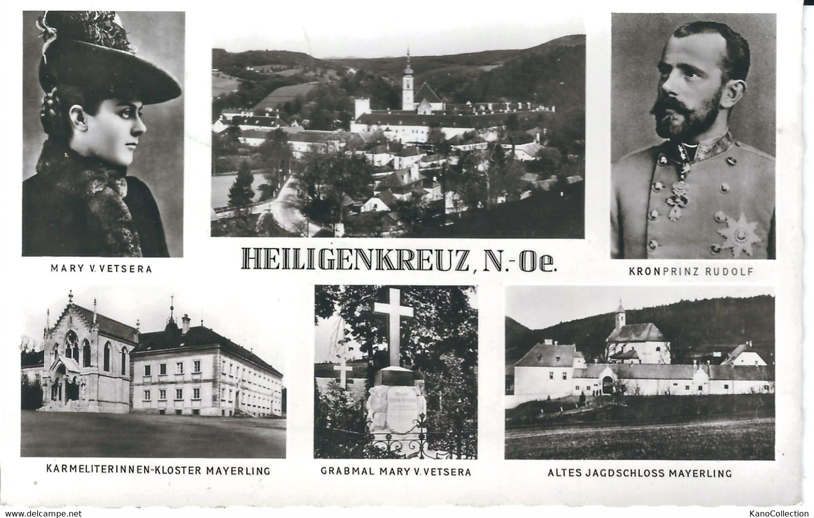 Heiligenkreuz, Niederösterreich, Kronprinz Rudolf, Mary Vestera, Mayerling, Gelaufen 1965 - Heiligenkreuz