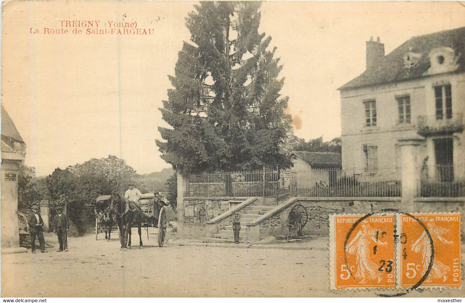 TREIGNY Route De St Fargeau - Treigny