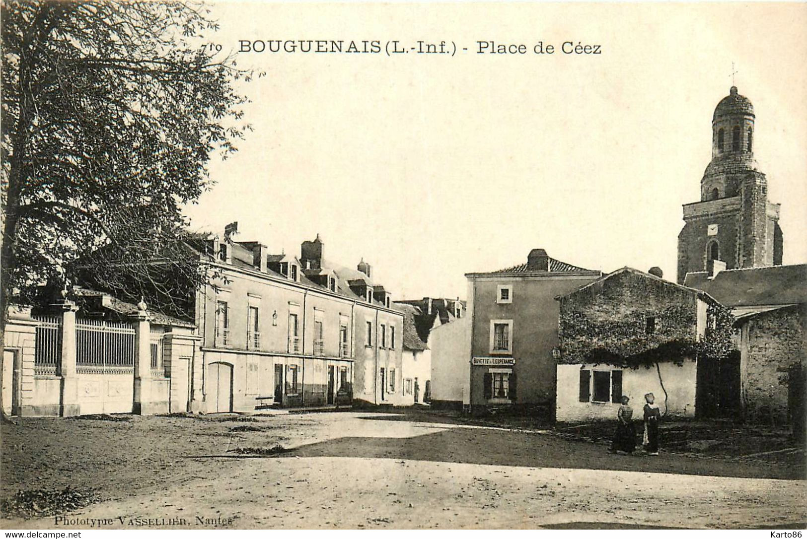 Bouguenais * La Place De Céez * Buvette De L'espérance - Bouguenais