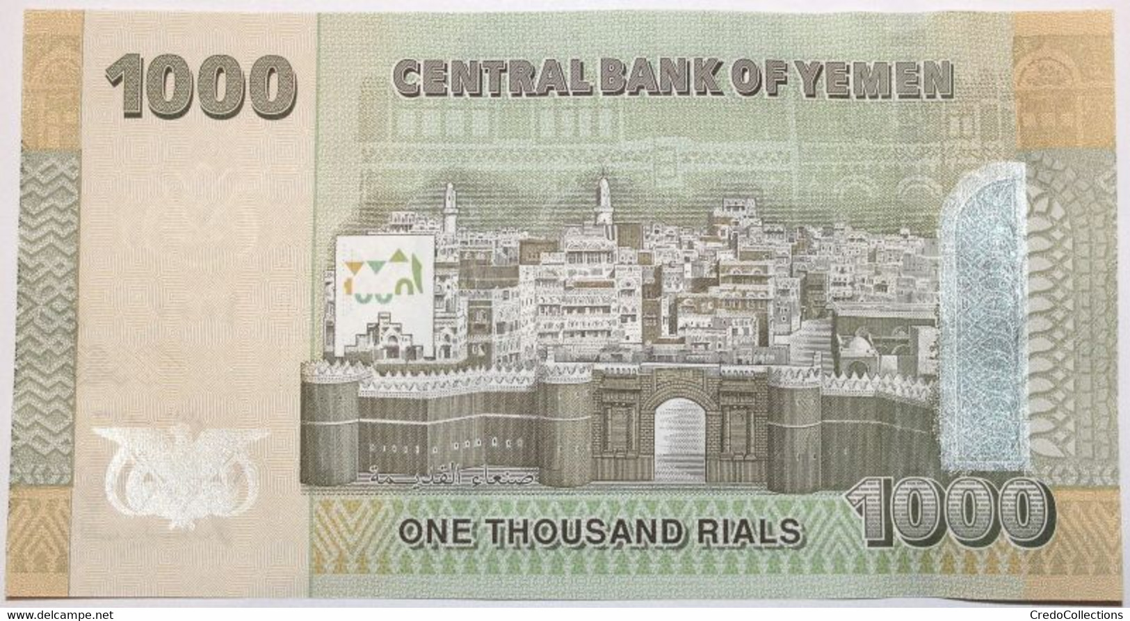 Yémen (Rép. Arabe) - 1000 Rials - 2012 - PICK 36b - NEUF - Jemen