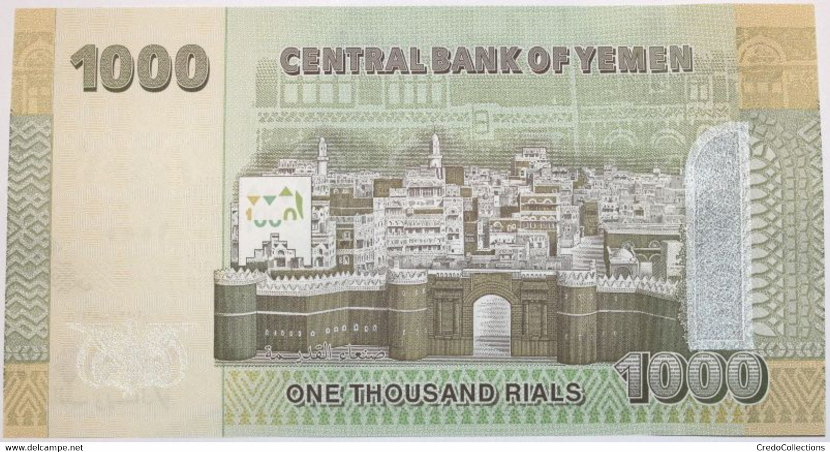 Yémen (Rép. Arabe) - 1000 Rials - 2017 - PICK 36c - NEUF - Yemen