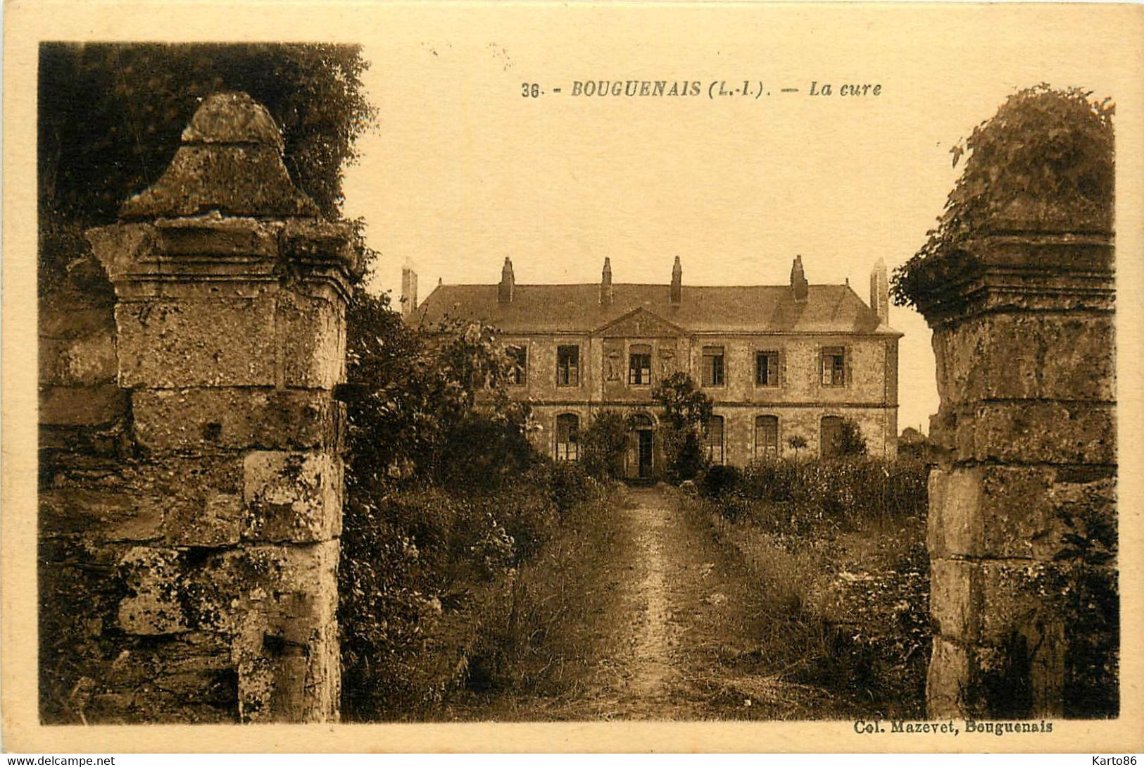 Bouguenais * Vue Sur La Cure - Bouguenais