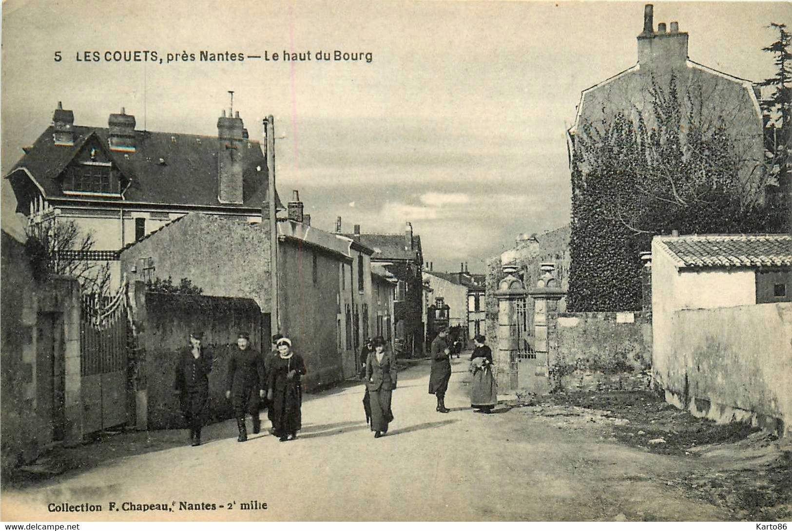 Bouguenais * Rue Du Haut Du Bourg * Villageois - Bouguenais