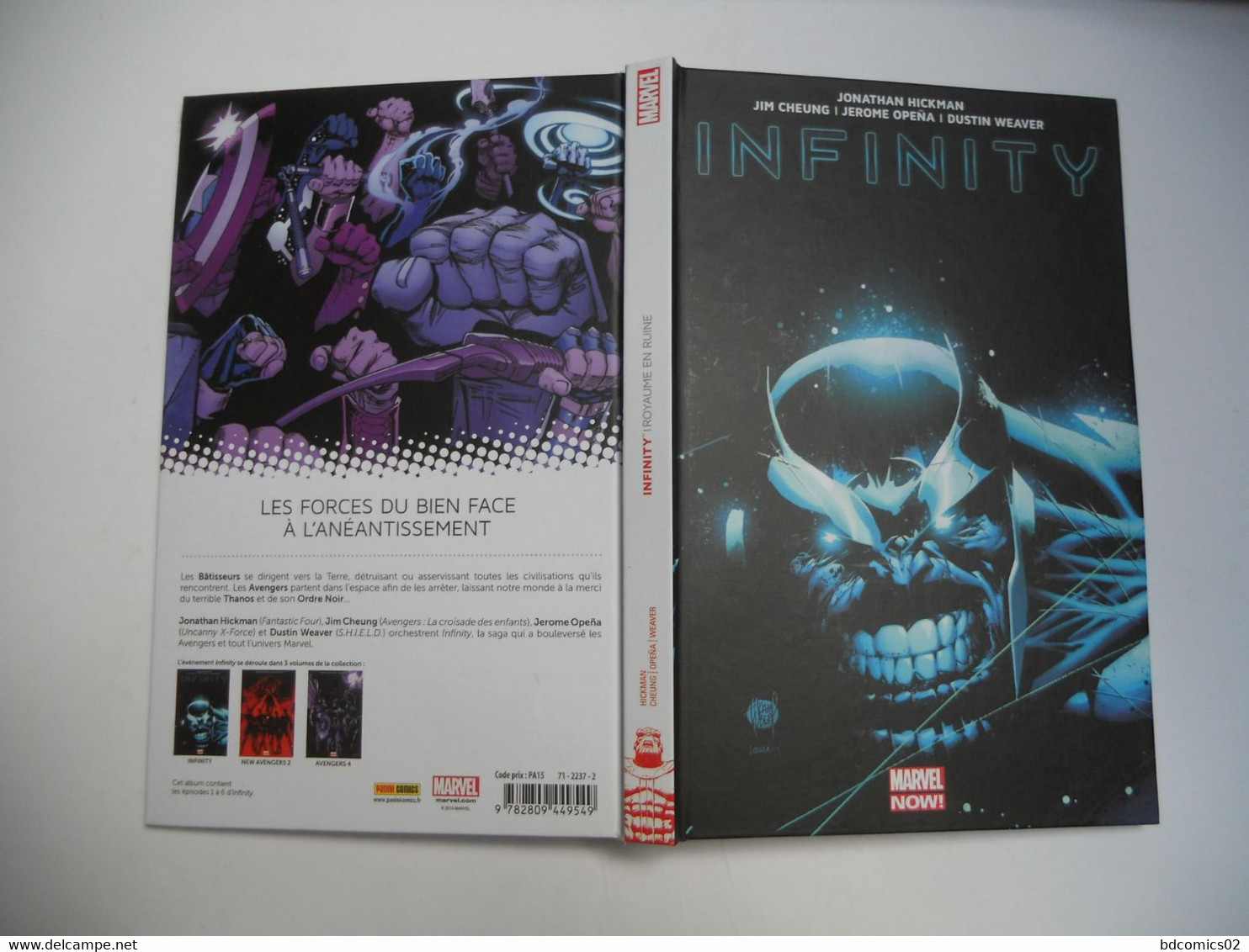 INFINITY ROYAUME EN RUINE MARVEL NOW - Marvel France