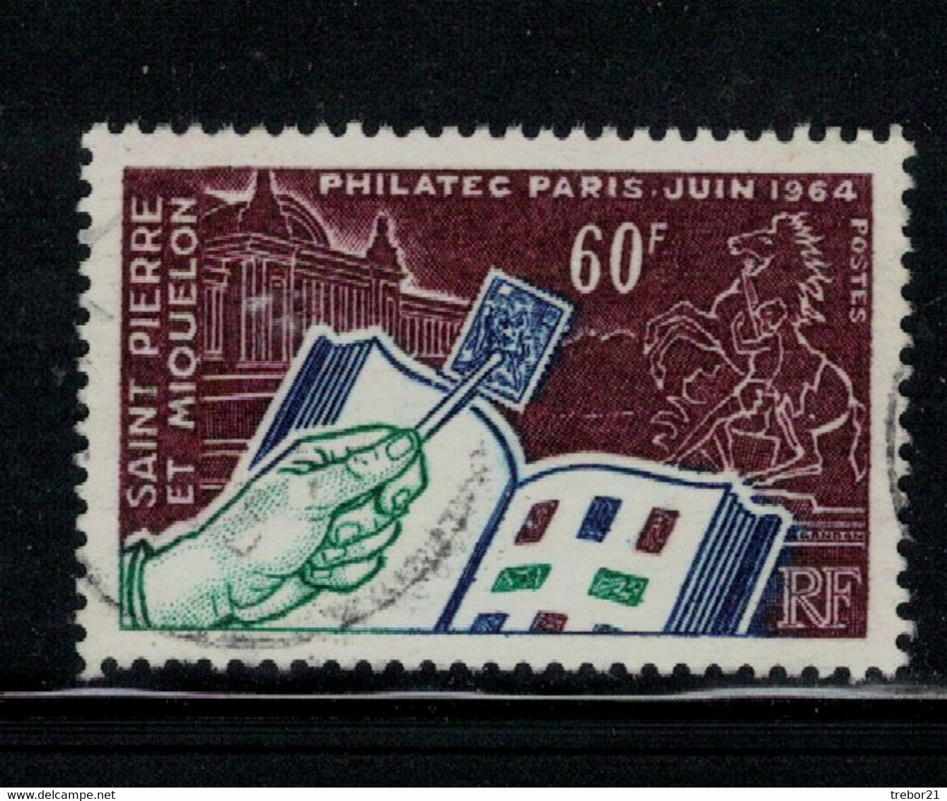 Saint Pierre & Miquelon -  Yvert N° 371 Philatec - Oblitérés