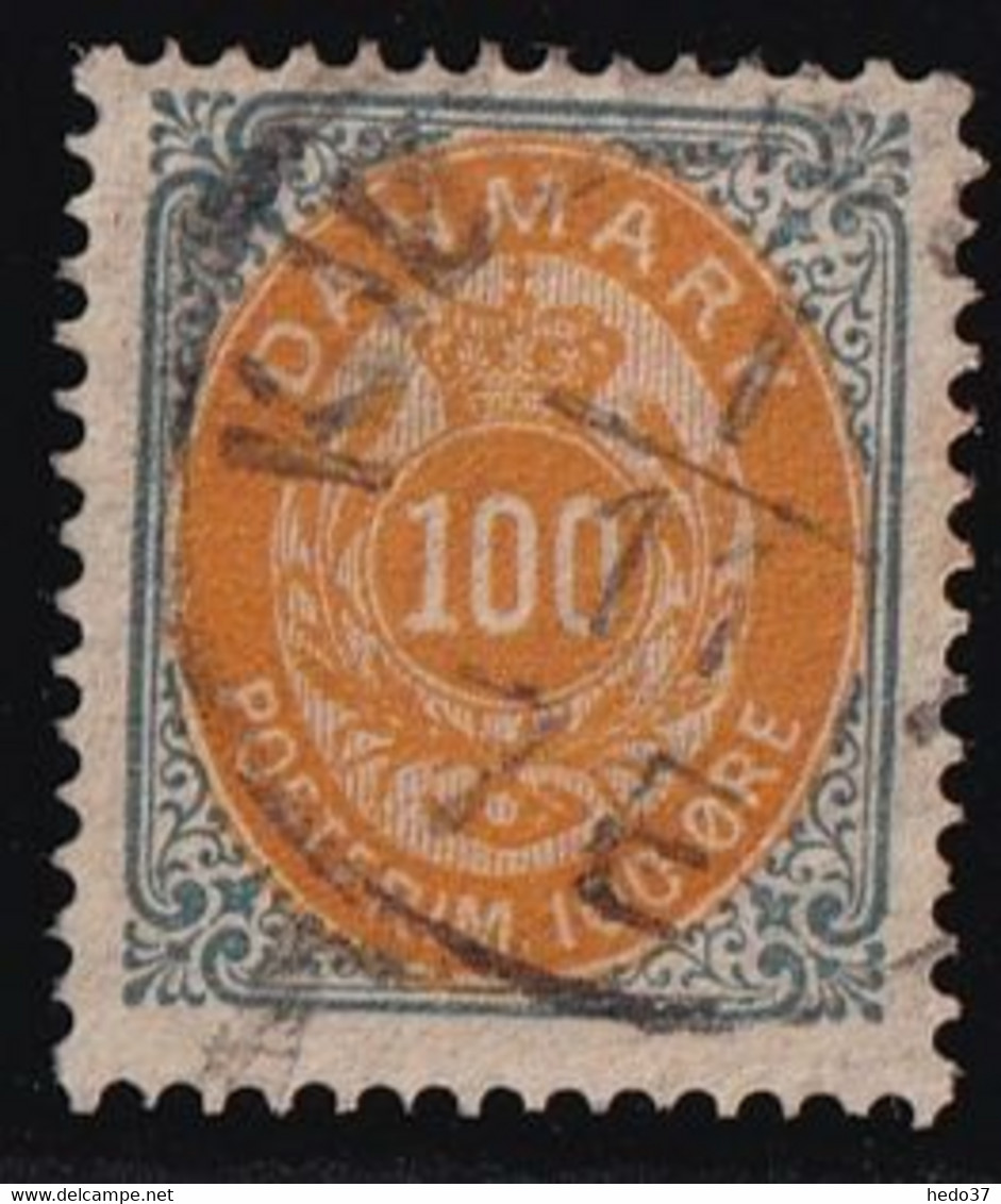 Danemark N°29B - Dentelé 14 - Oblitéré - TB - Gebraucht