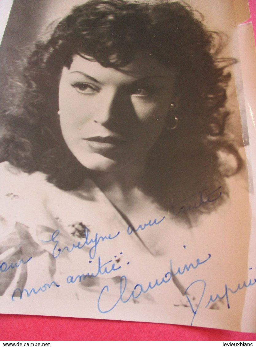 Portrait D'Artiste/ Claudine DUPUIS/ Actrice//Studio ? I/vers  1950       PA302 - Berühmtheiten