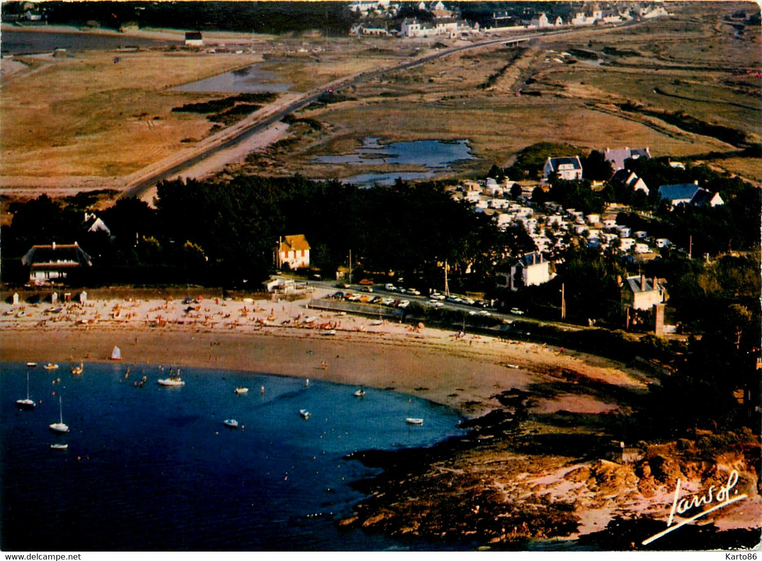 Quimiac Sur Mer * Mesquer * Vue Générale Aérienne Sur La Baie De Sorlock - Mesquer Quimiac