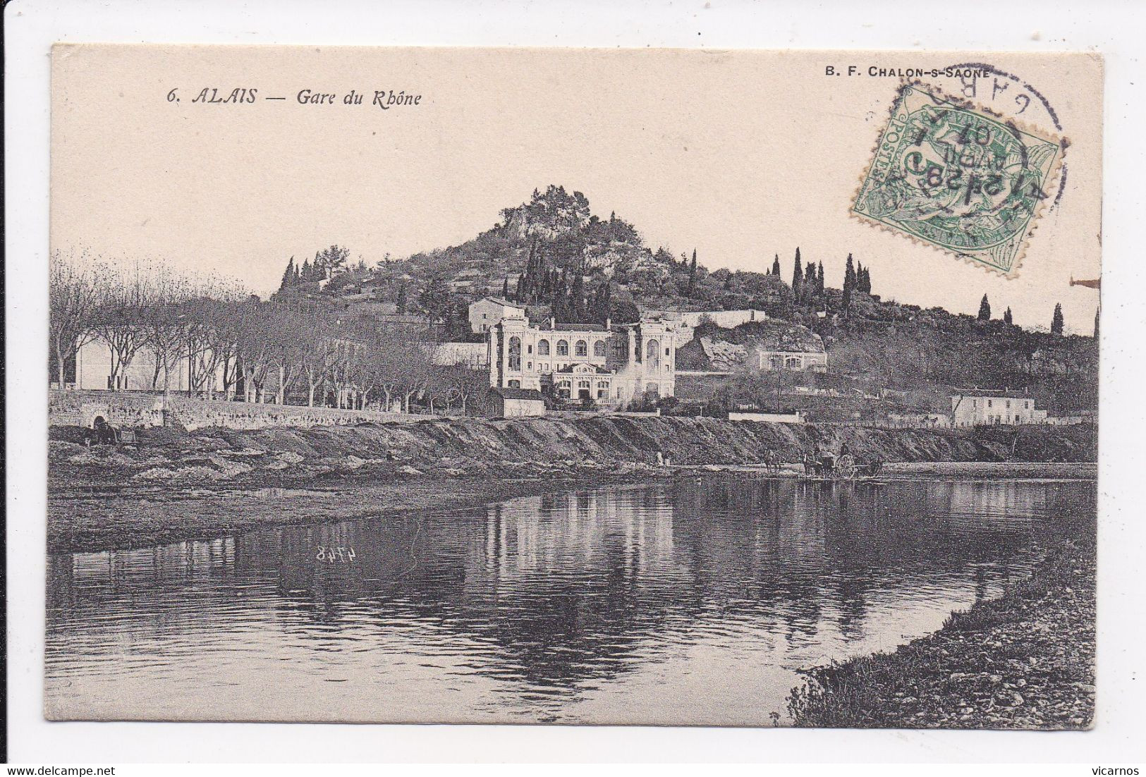 CP 30 ALAIS Gare Du Rhone - Alès