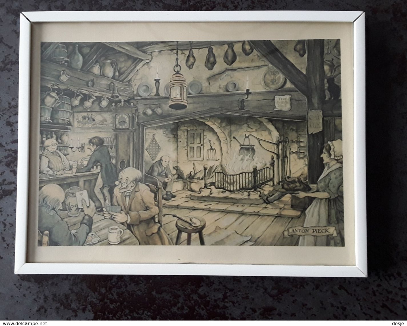 Tekening Van Anton Pieck(1895-1987) - Dessins