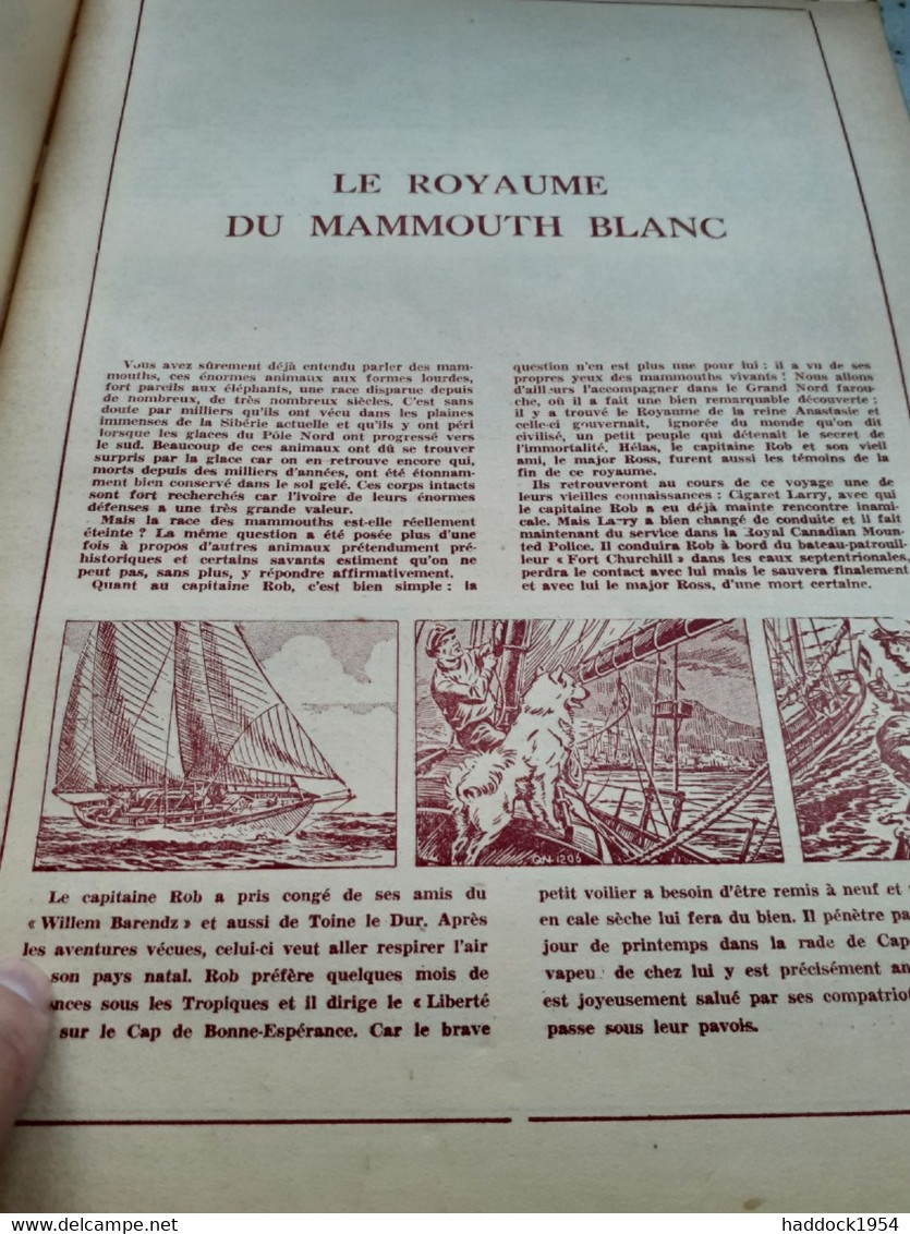 Les Aventures Du Capitaine ROB  SAMEDI JEUNESSE N°2 1957 - Samedi Jeunesse