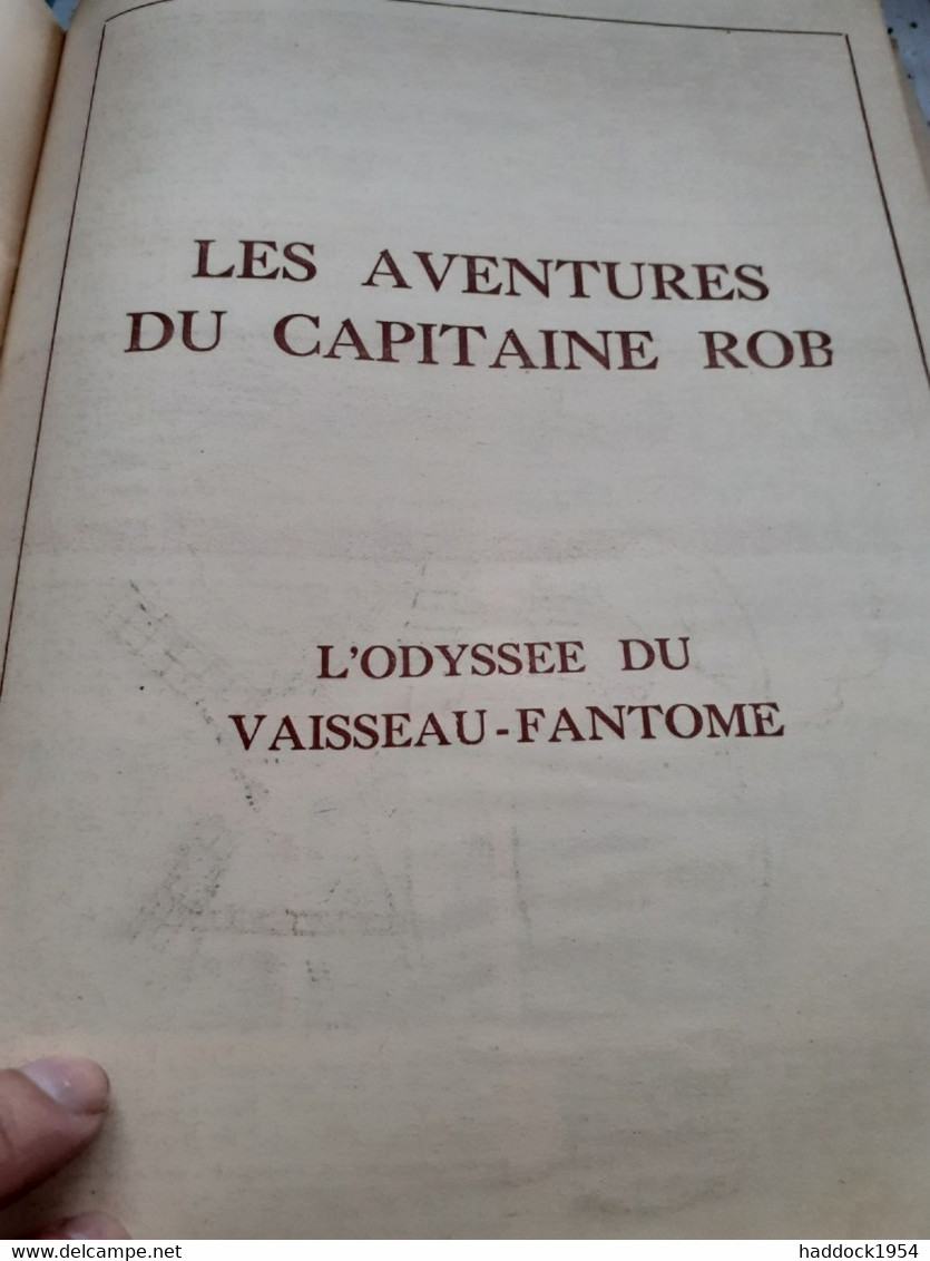 Les Aventures Du Capitaine ROB  SAMEDI JEUNESSE N°2 1957 - Samedi Jeunesse