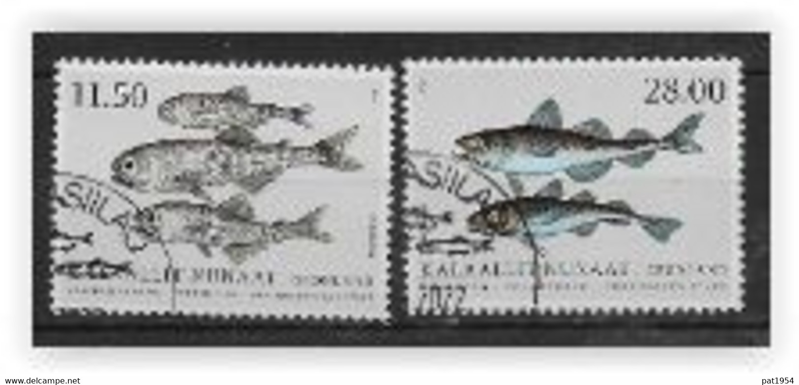 Groënland 2022, Série Oblitérée, Poissons - Used Stamps