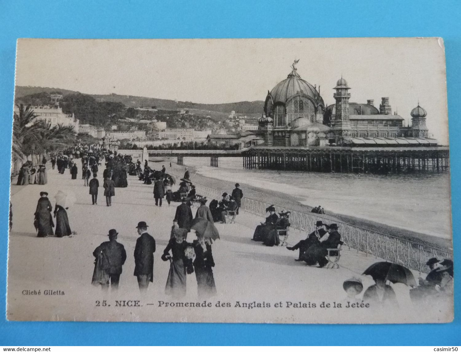 NICE  PROMENADE DES ANGLAIS ET PALAIS DE LA JETEE - Szenen (Vieux-Nice)