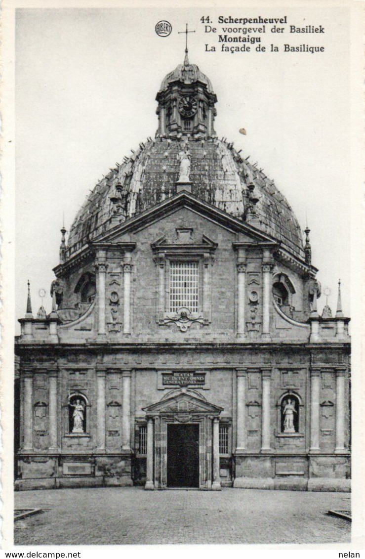 SCHERPENHEUVEL - DE VOORGEVEL DER BASILIEK MONTAIGU - F.P. - Scherpenheuvel-Zichem