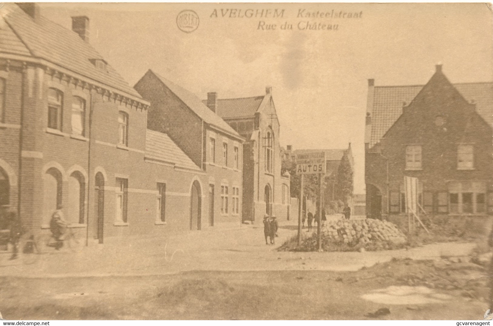 AVELGEM    RUE DU CHATEAU          2 SCANS - Avelgem