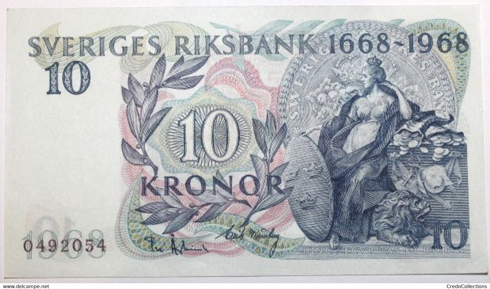 Suède - 10 Kronor - 1968 - PICK 56a - NEUF - Svezia