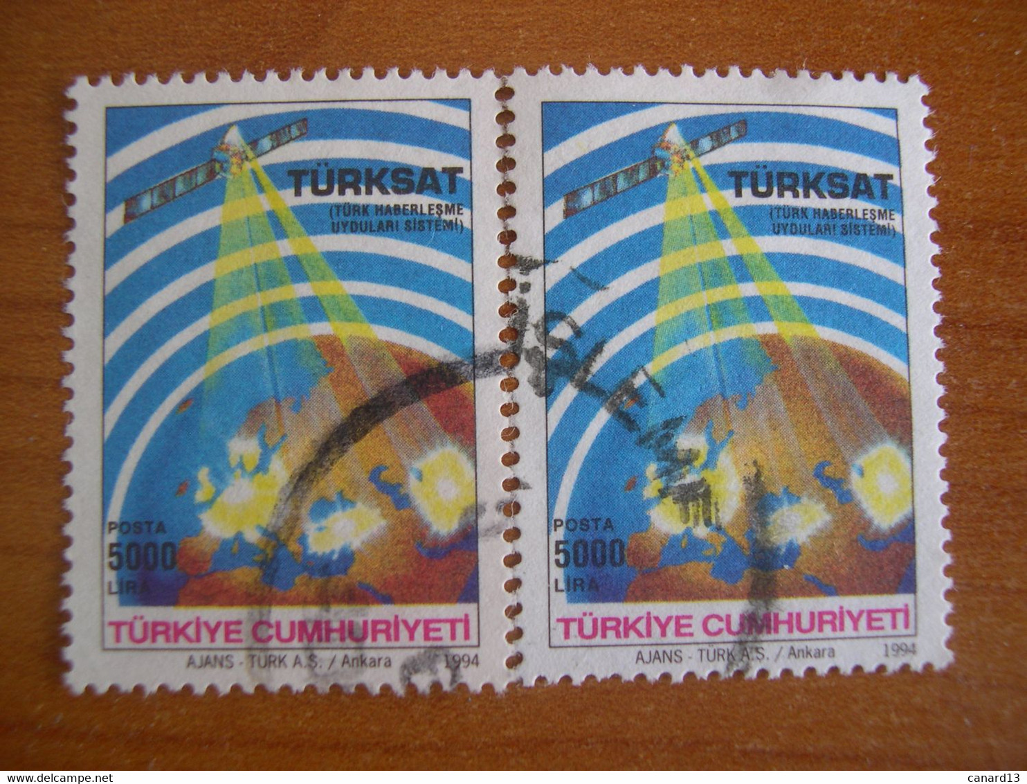 Turquie Obl N° 2759 Paire - Usados