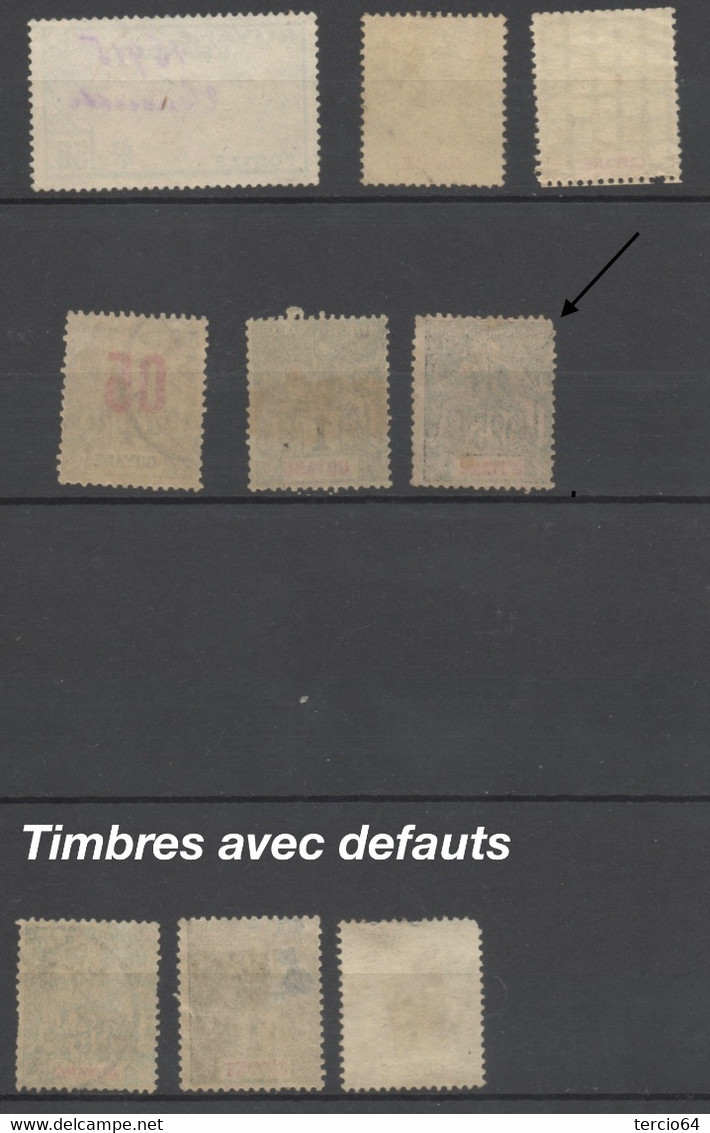 Petit LOT GUYANE Colonies Cf Scans Pour état Et Détail Des Timbres Groupe Allégorique - Otros & Sin Clasificación