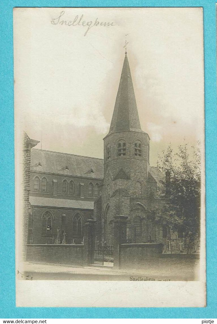 * Snellegem - Snelleghem (Jabbeke - West Vlaanderen) * (Carte Photo - Fotokaart) Kerk, Kirche, Church, église, Cimetière - Jabbeke