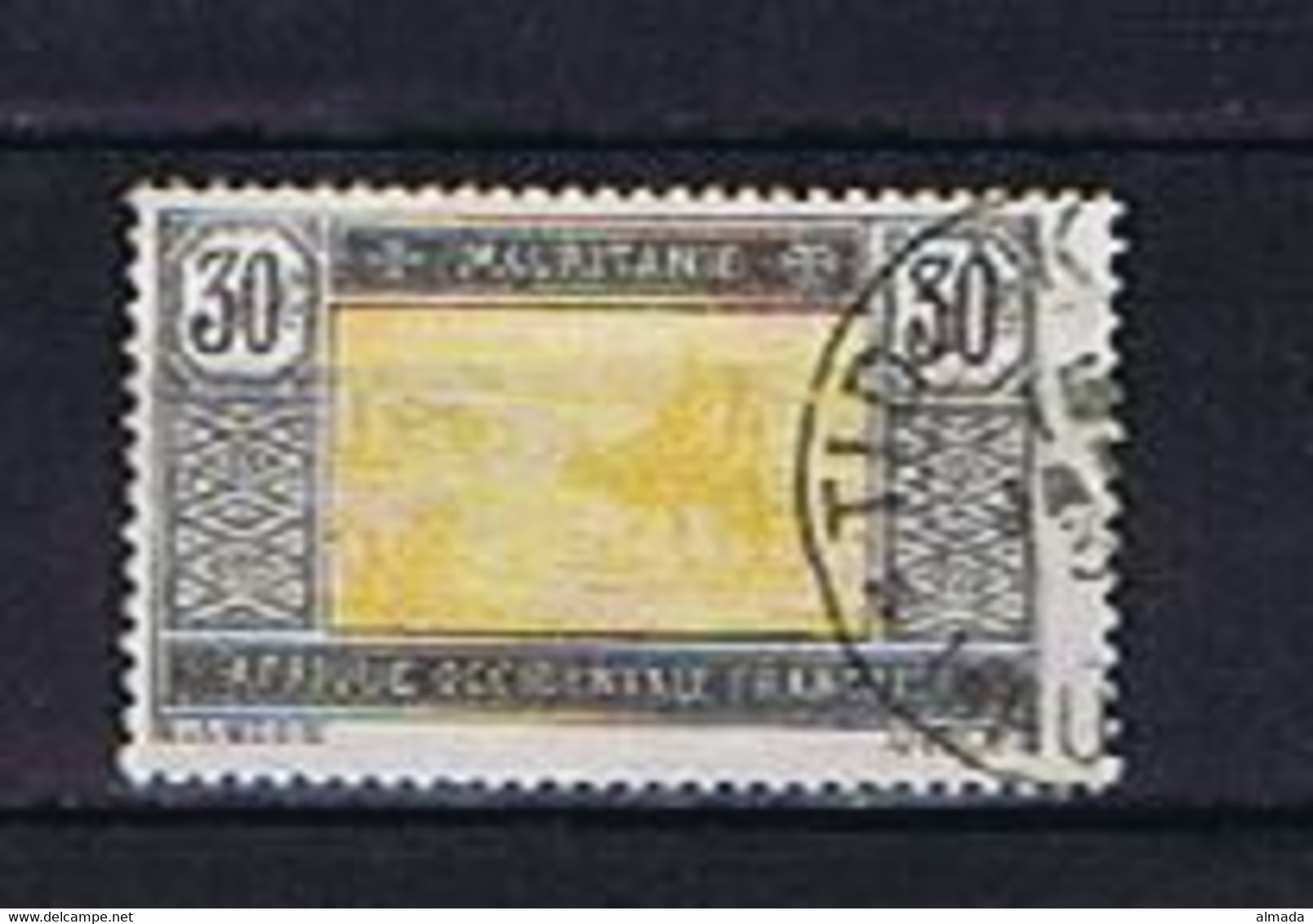 Mauritanie, Mauretanien 1926: Michel #51 Used, Gestempelt - Used Stamps