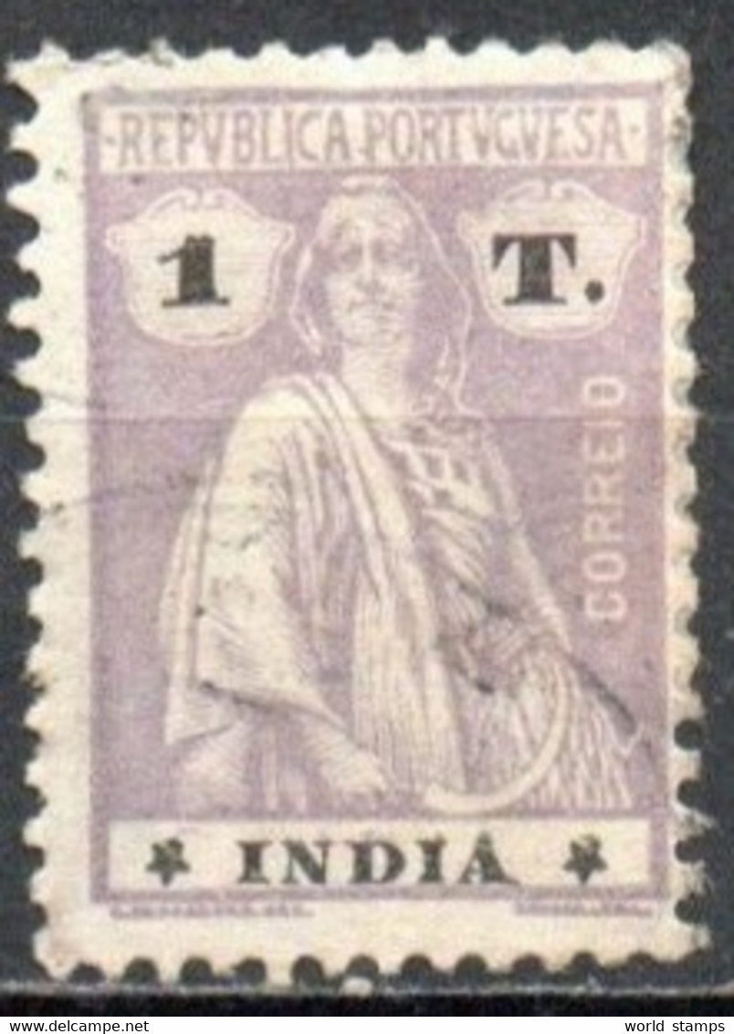 INDE PORT. 1913-21 O DENT 12x11.5 - India Portuguesa