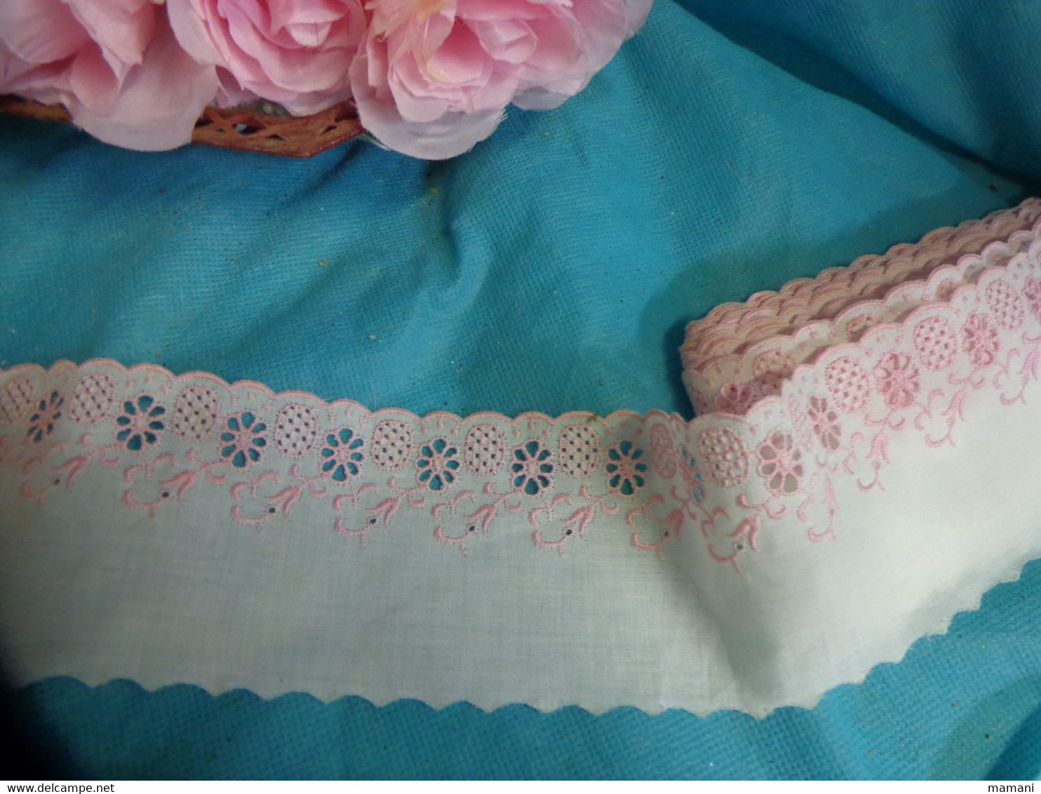 Dentelle Decor Rose - Laces & Cloth