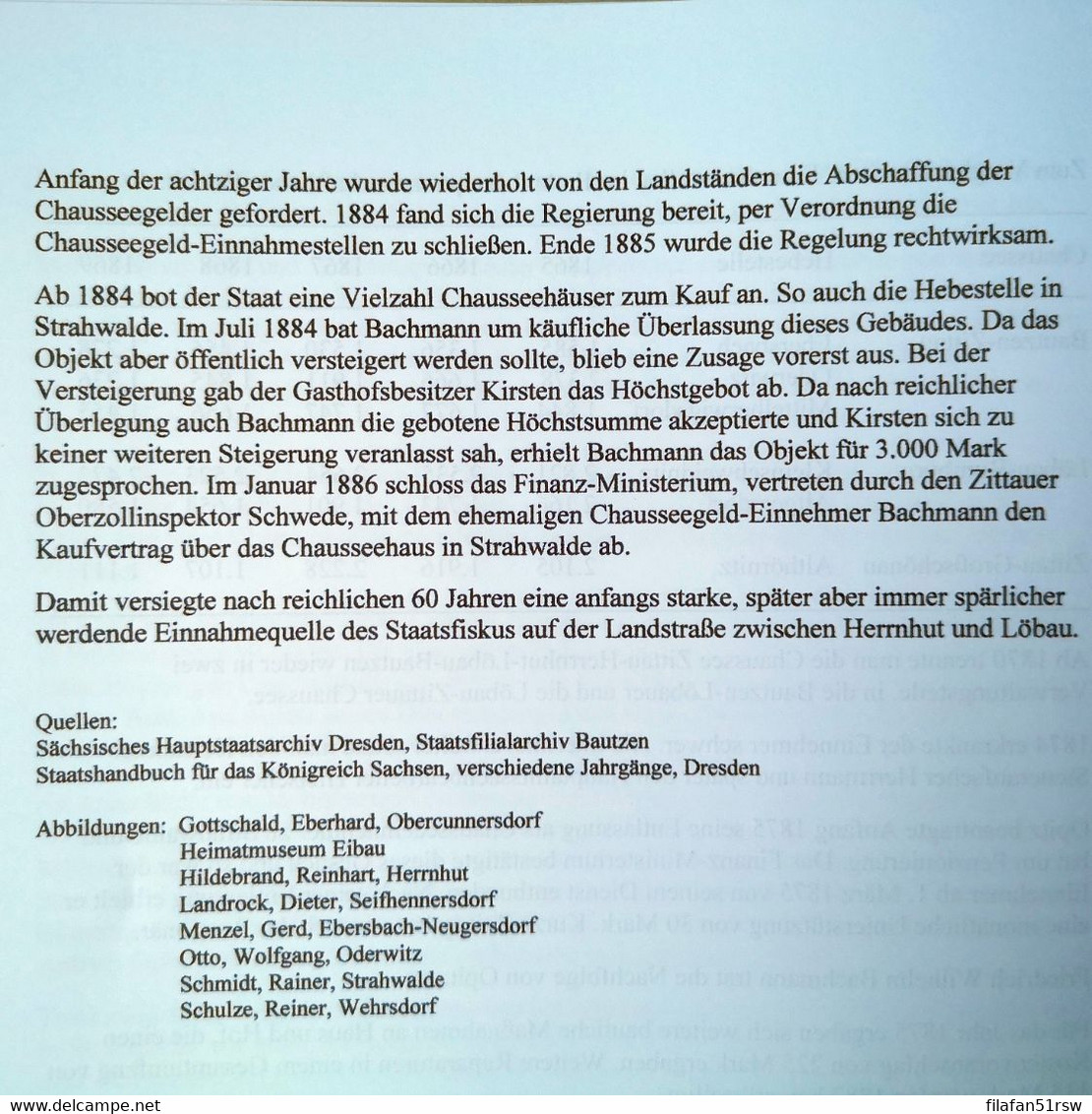 Chausseehäuser In Der Sächsischen Oberlausitz Und Deren Briefstempel Bis 1900 - Philatelie Und Postgeschichte