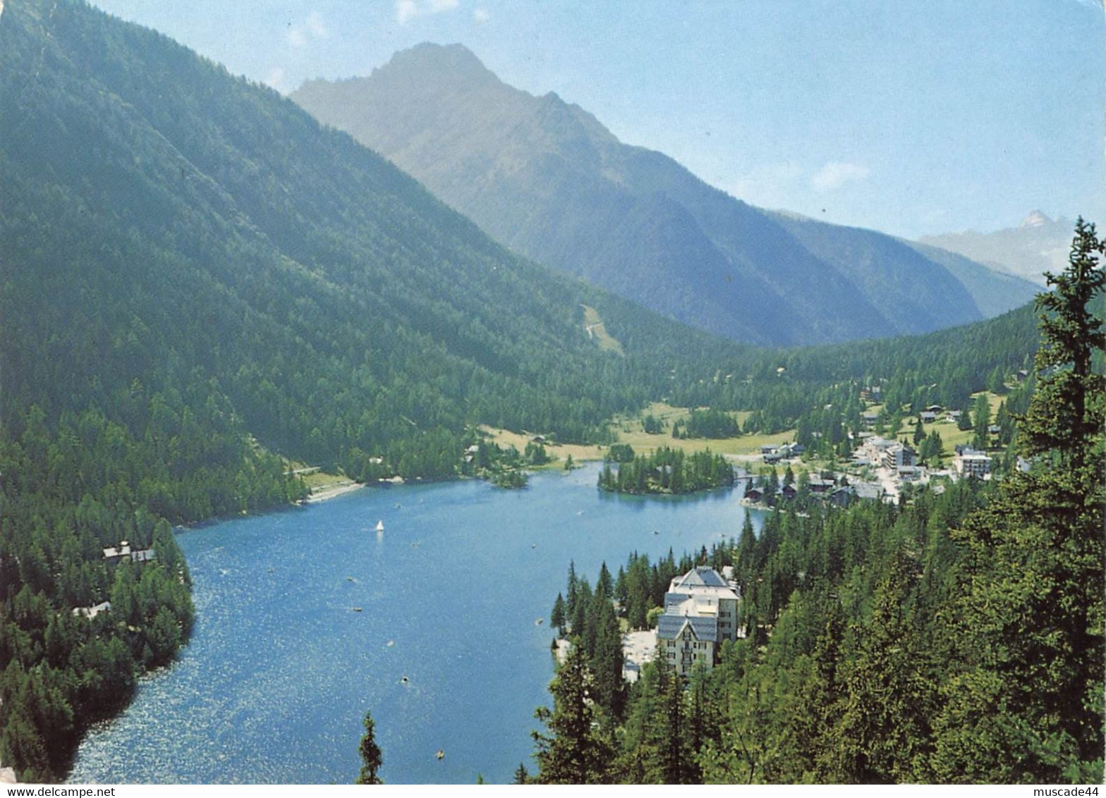 CHAMPEX - LE LAC ET LES CLOCHERS D ARPETTAZ - Cham