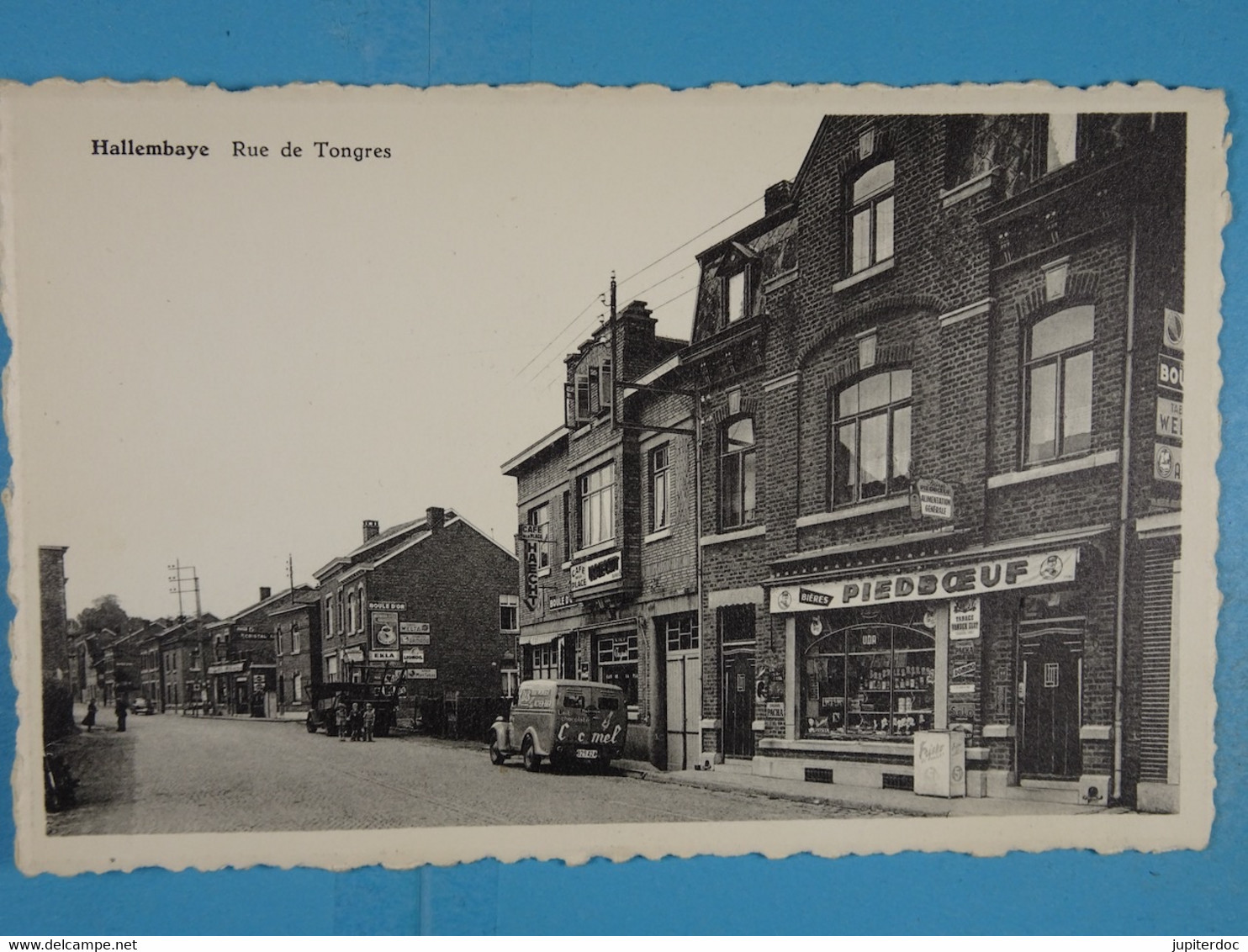 Hallembaye Rue De Tongres (Publicité Piedboeuf) - Oupeye