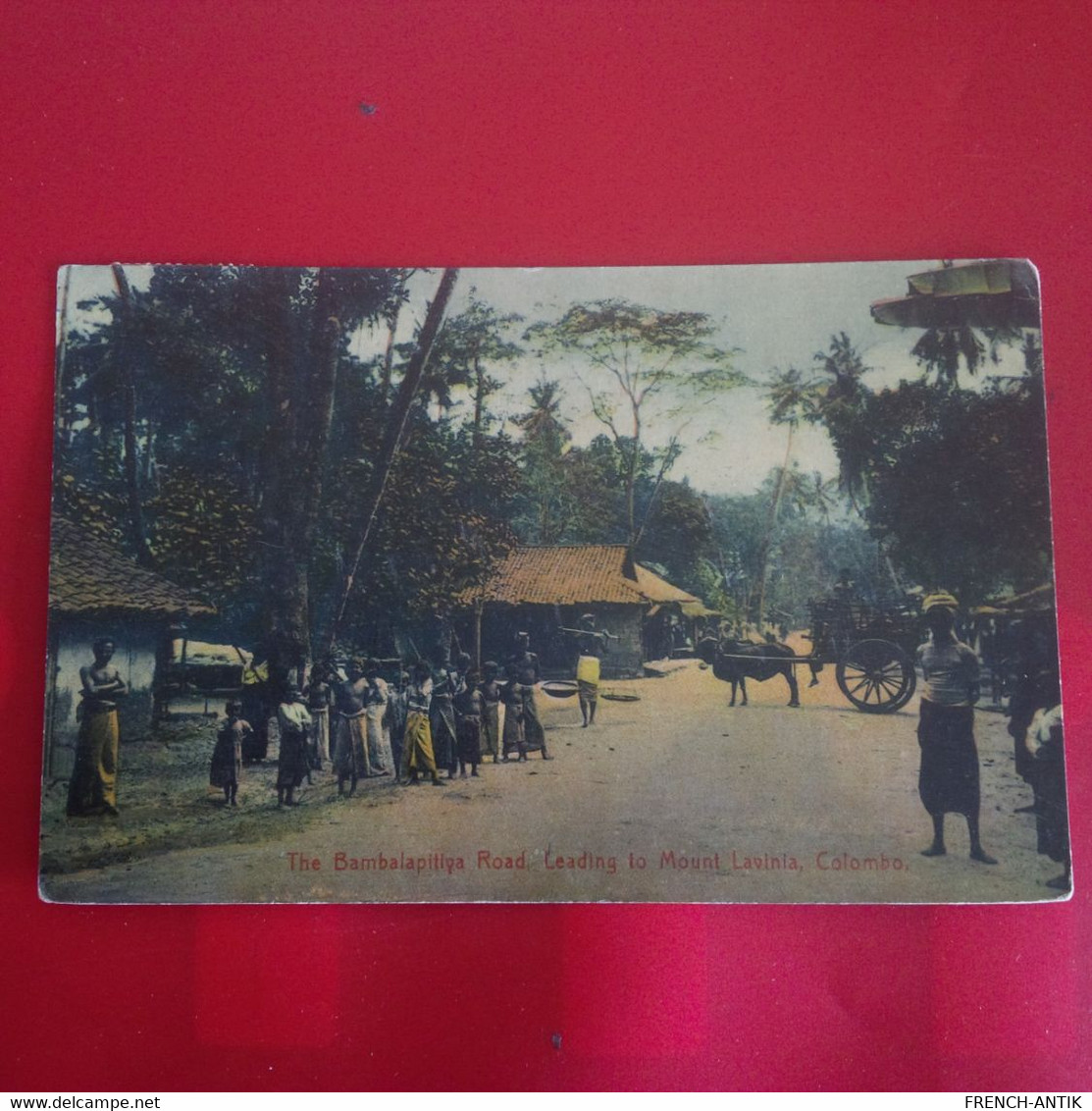 COLOMBO THE BAMBALAPITIYA ROAD LEADING TO MOUNT LAVINIA - Sri Lanka (Ceylon)