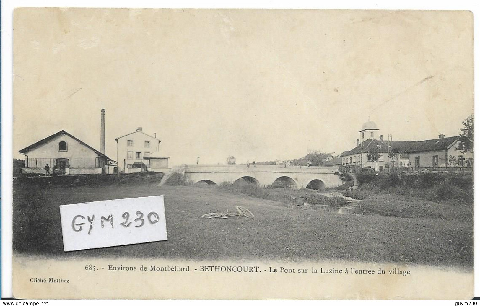 BETHONCOURT Le Pont Sur La Luzine - Sonstige & Ohne Zuordnung