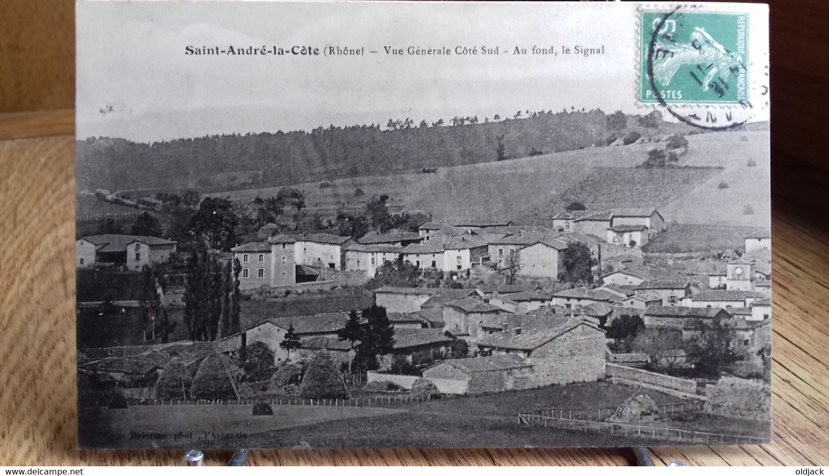 CPA   -  SAINT-ANDRE-LA-CÖTE  - Vue Générale Côté Sud - Au Fond , Le Signal  (1913) ...(S23-22) - Saint-André-la-Côte