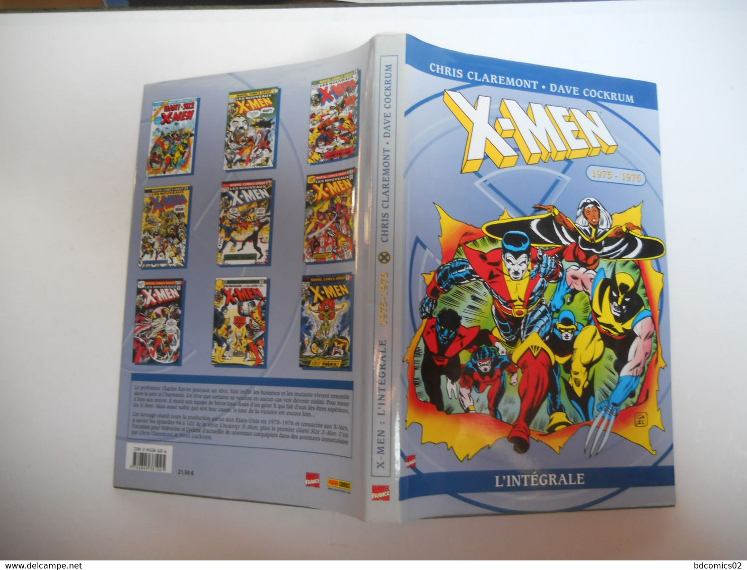 X MEN INTEGRALE 1975-1976   MARVEL SEPTEMBRE 2002 Premiere Edition TBE C14 - XMen