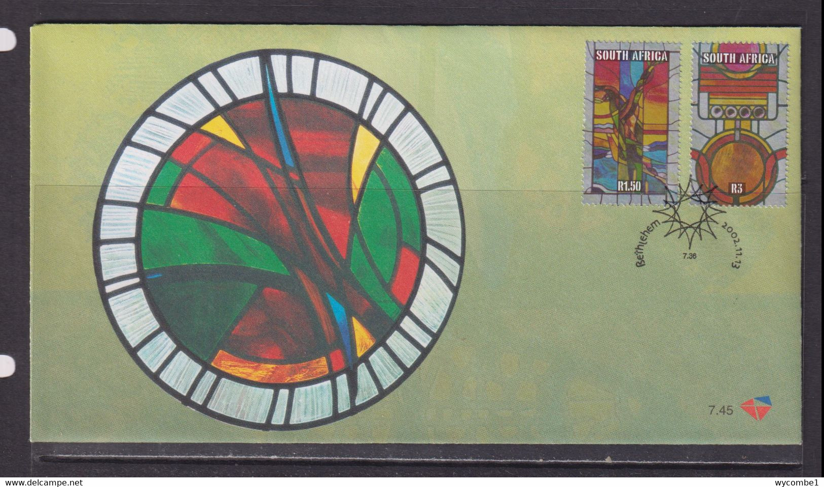 SOUTH AFRICA - 2002 Christmas FDC As Scan - Briefe U. Dokumente