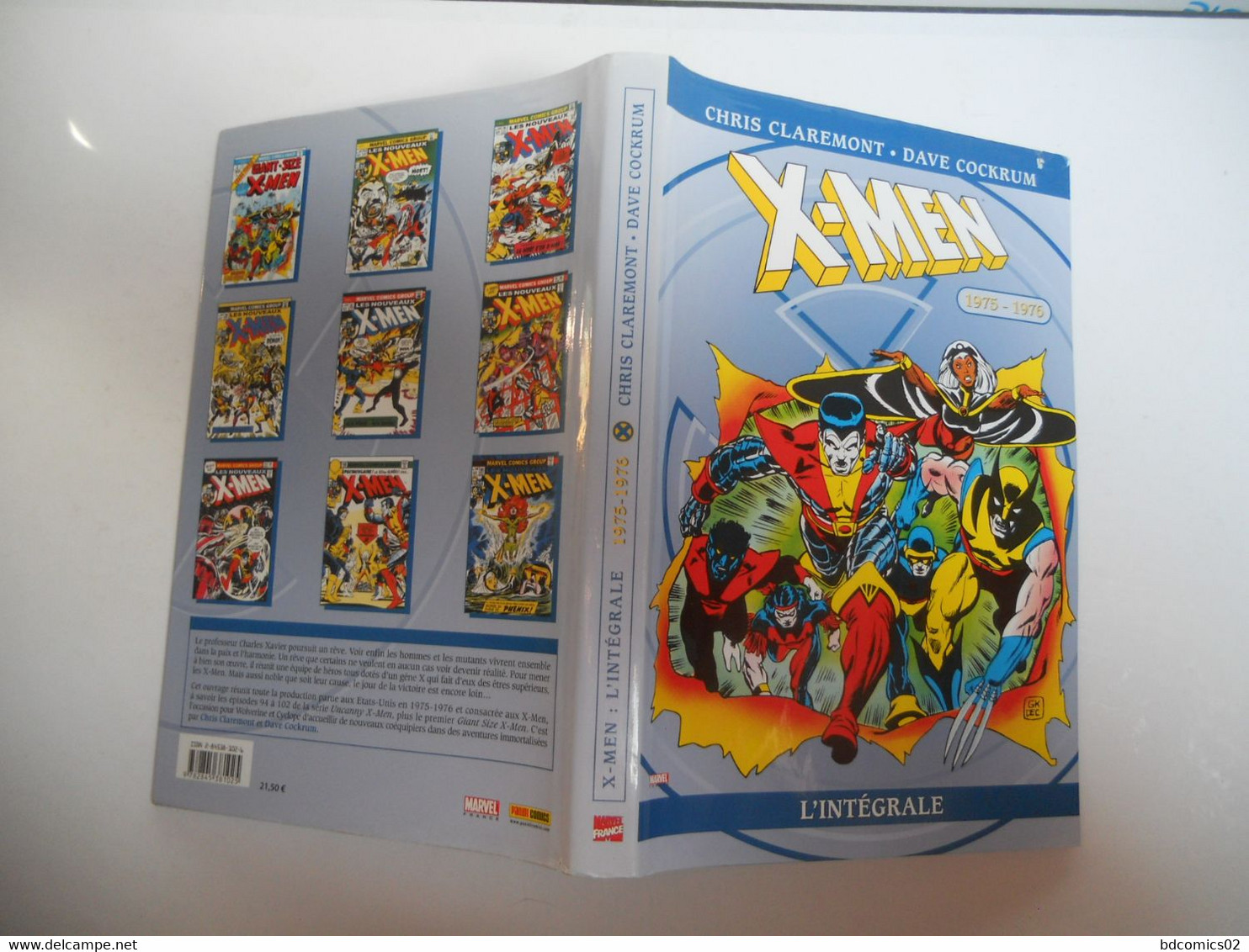 X MEN INTEGRALE 1975-1976  MARVEL JANVIER 2004 DEUXIEME SERIE  C13 - XMen