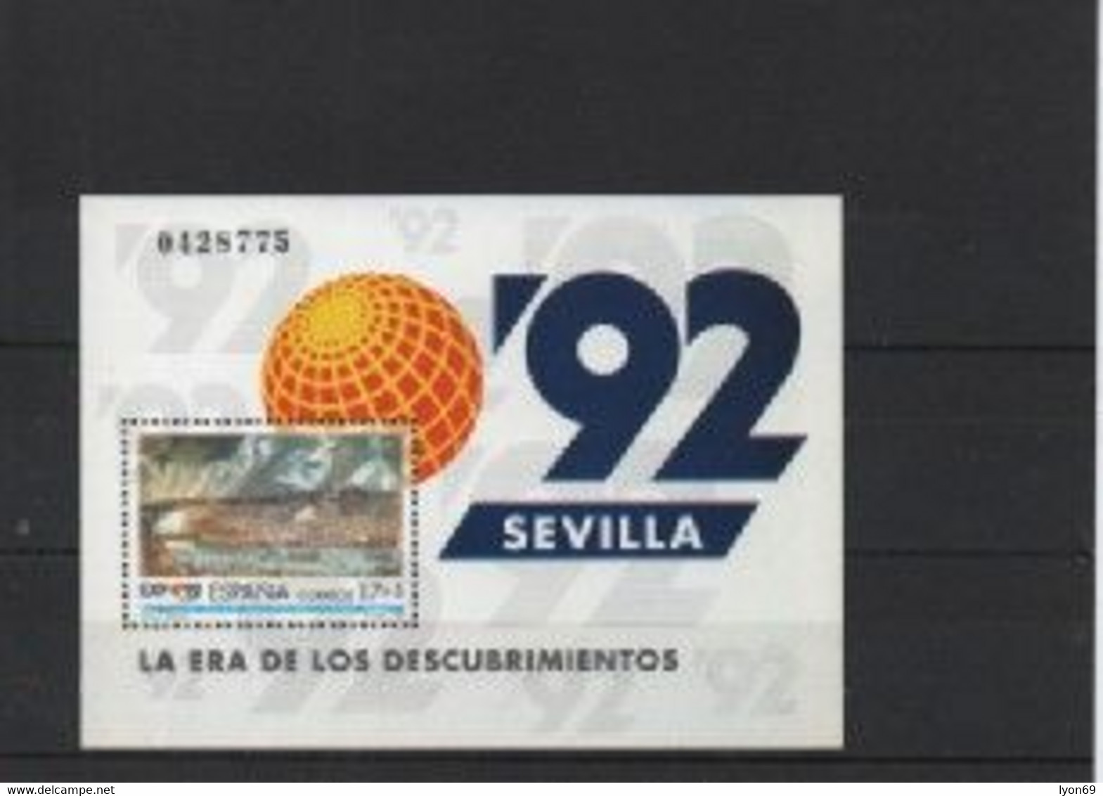 ESPAGNE   SEVILA  92  N° YVERT ET TELLIER   2795N °° NEUF SANS CHARNIERE - Blocs & Hojas